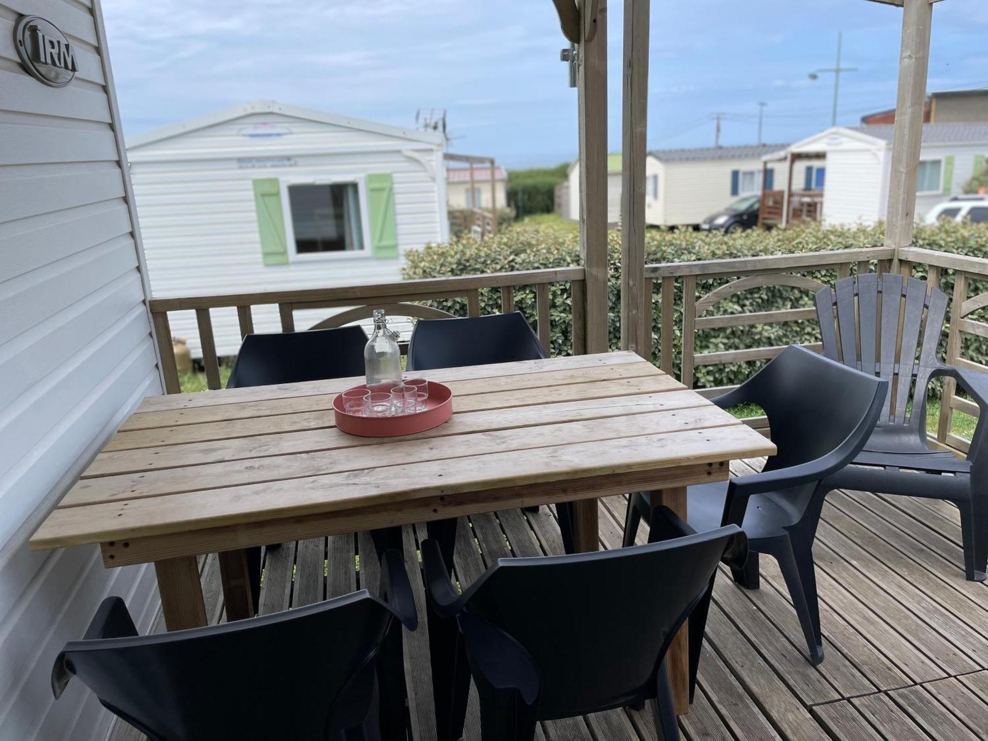 Mobil-Home Vue Sur Mer Le Portel Exterior foto